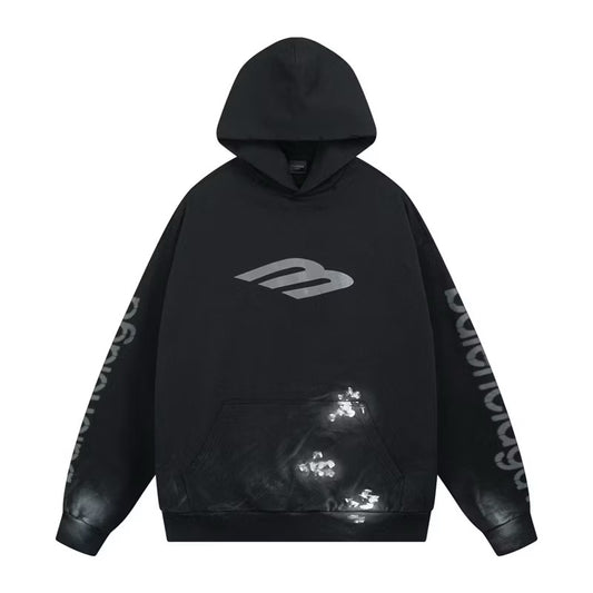 [New] Balenciaga Graphic Oversized Hoodie