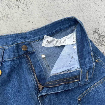 [New] Carhartt Double Knee Denim Carpenter Pants