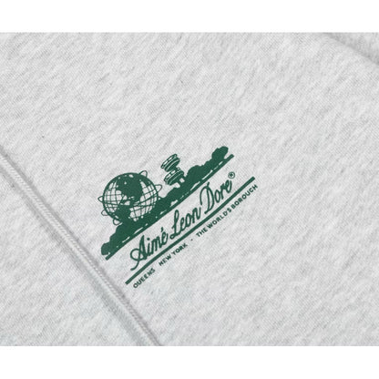 [New] Aime Leon Dore Waffle Lined Full Zip Hoodie