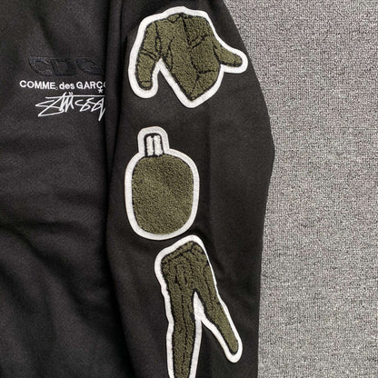 [New] Stussy x CDG Varsity Jacket