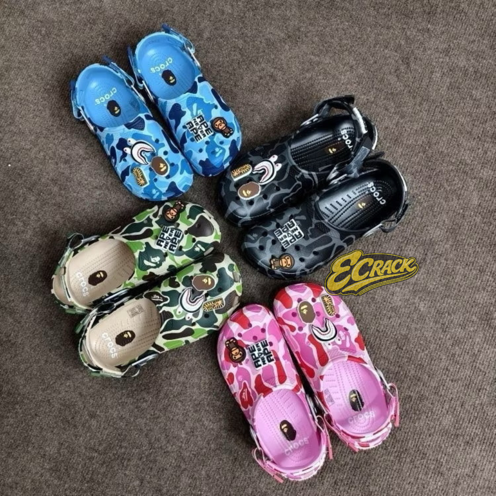 [New] Crocs x Bape Clogs