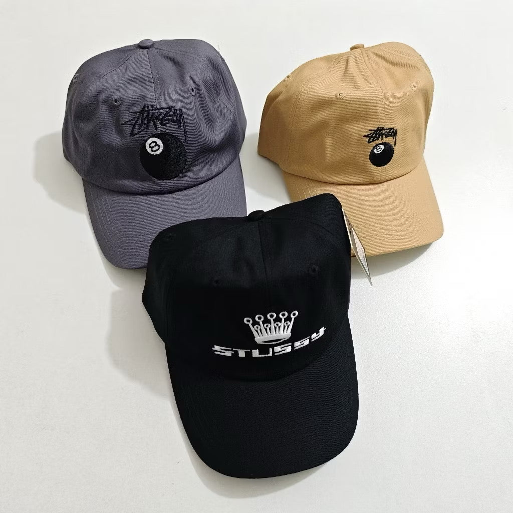 [New] Stussy Embroidered Logo Cap