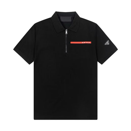 [New] Prada Technical Polo Shirt