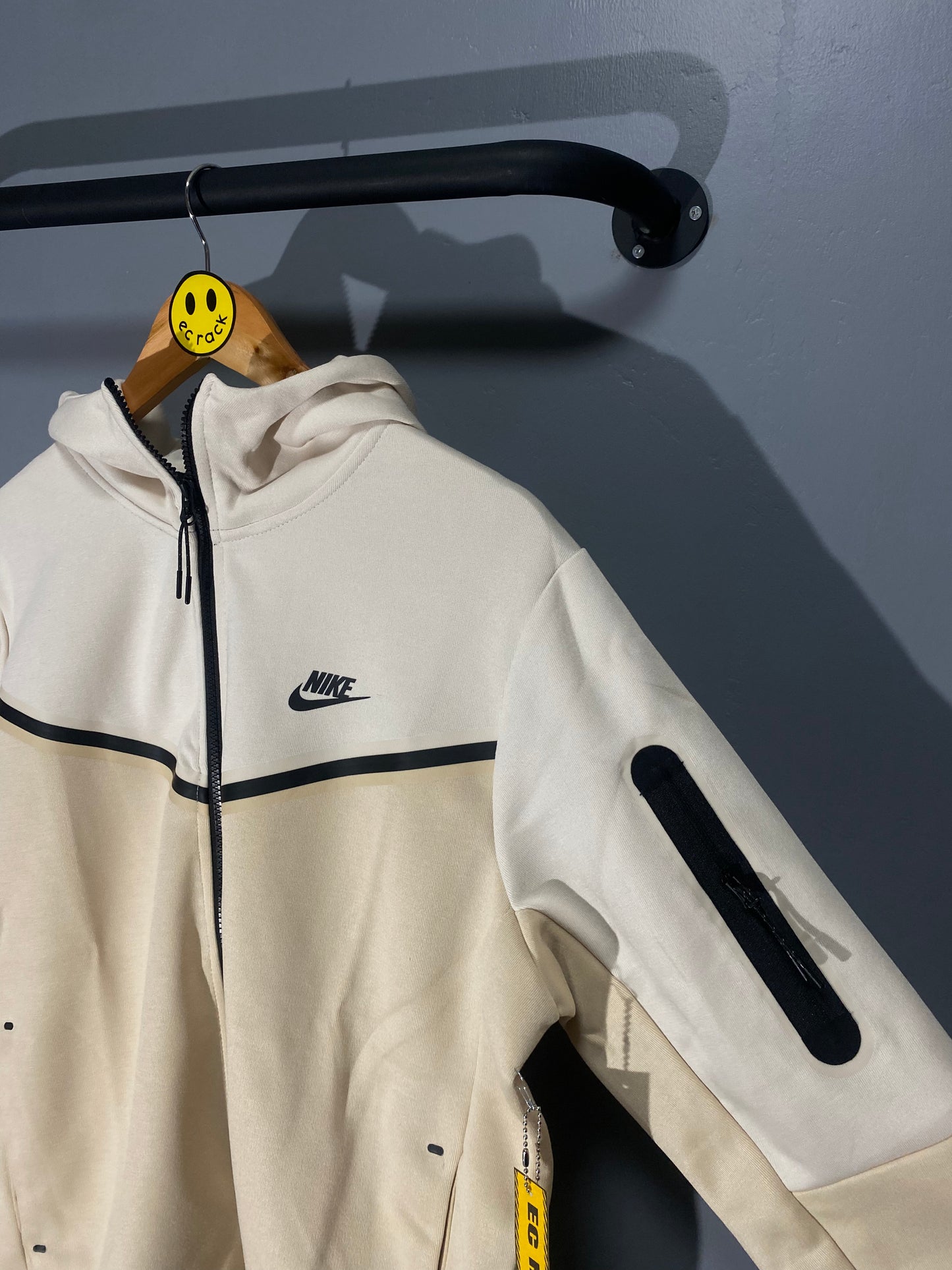 Nike Techfleece Hoodie (Cream/Beige)