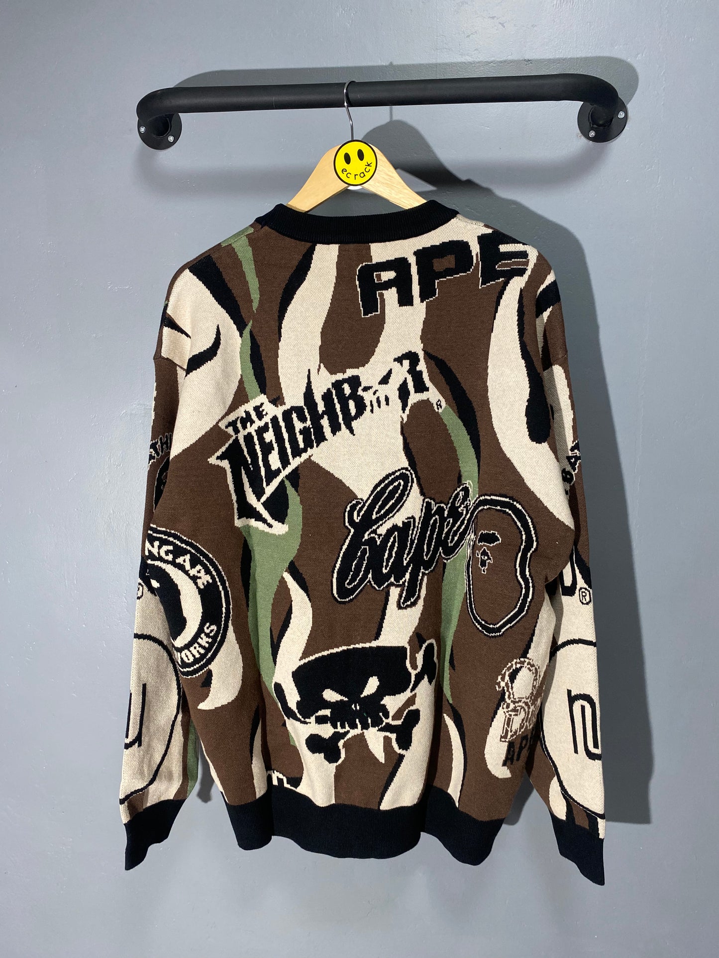 Bape X Neighborhood Knitted Sweatshirt