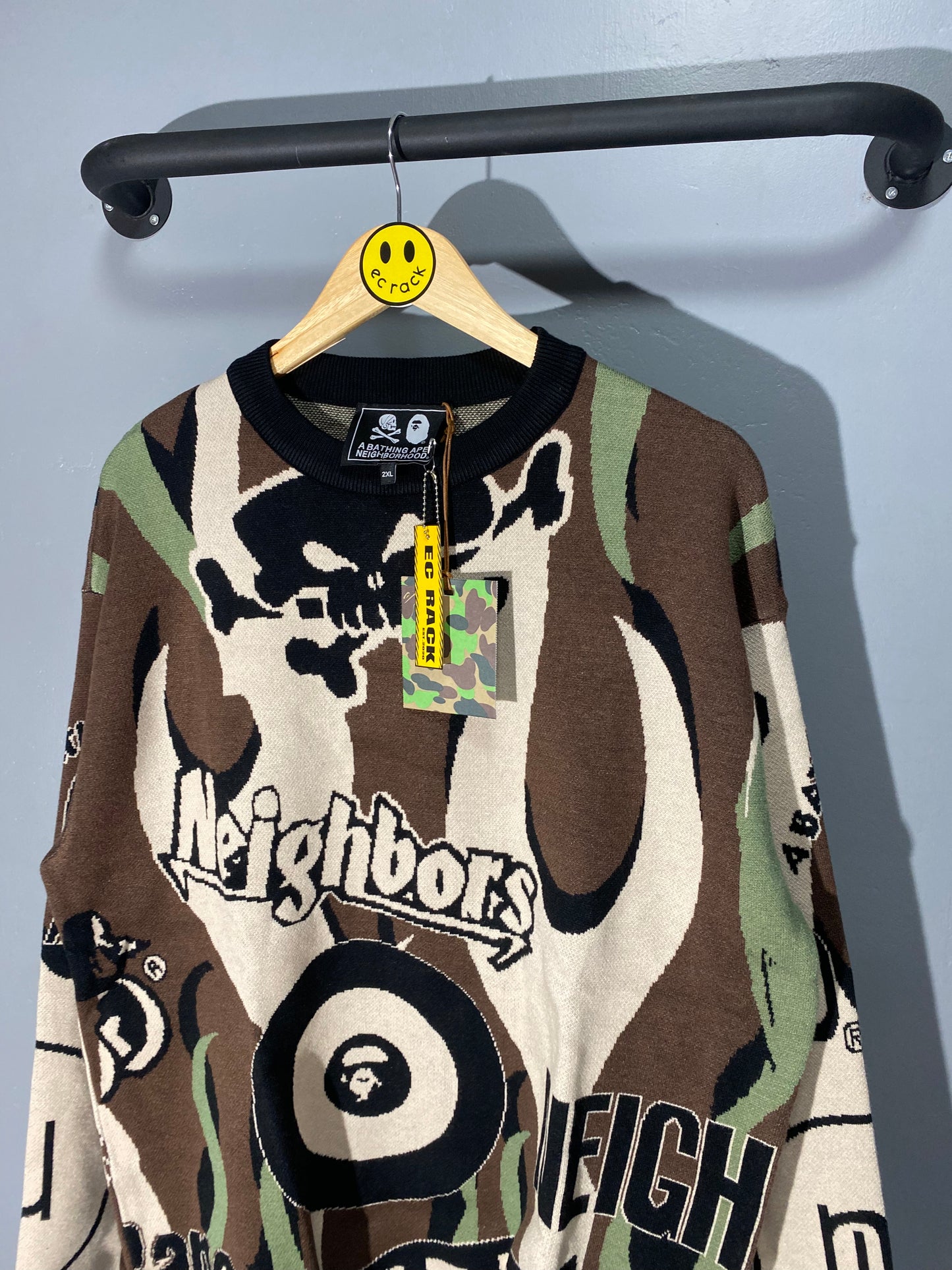 Bape X Neighborhood Knitted Sweatshirt