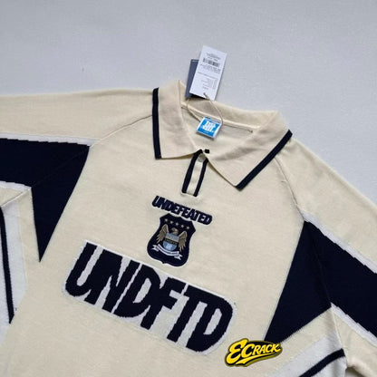 [New] Undefeated Football Knit Polo Shirt