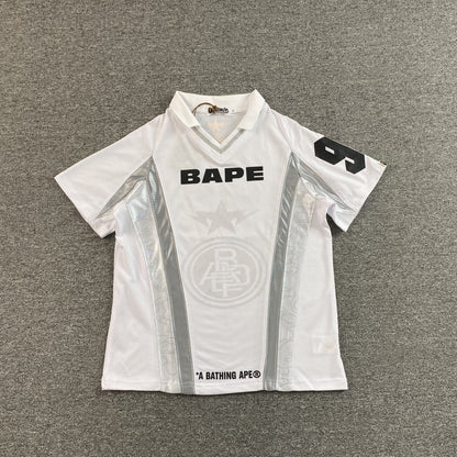 [New] Bape Football Jersey Tee