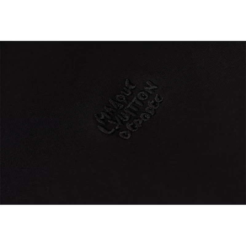 [New] Louis Vuitton Zip Up Hoodie (Black)