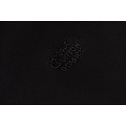 [New] Louis Vuitton Zip Up Hoodie (Black)