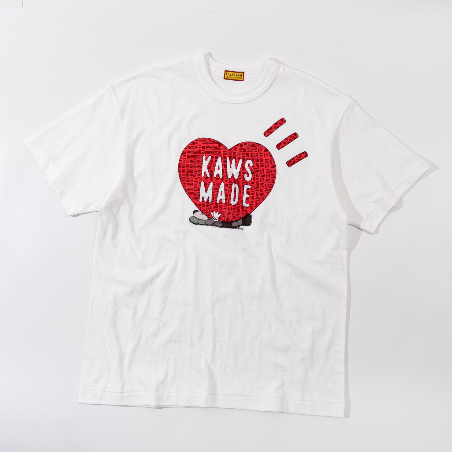 [New] Human Made x Kaws Made Heart Graphic Tee