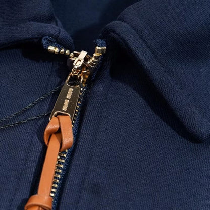 [New] MiuMiu Jersey Blouson Jacket