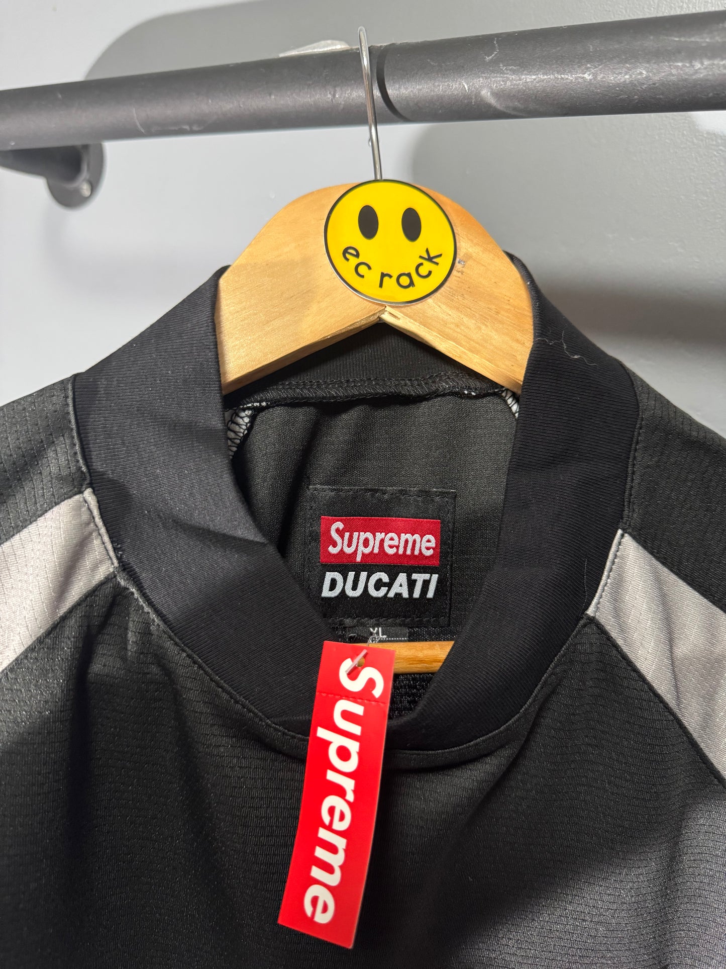 [New] Supreme x Ducati Soccer Jersey Tee