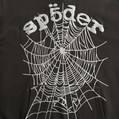 [New] Spider 555 Hoodie (Black)
