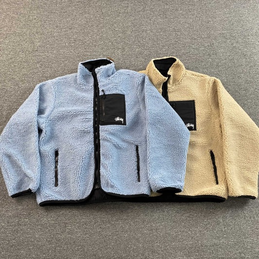 [New] Stussy Sherpa Reversible Jacket