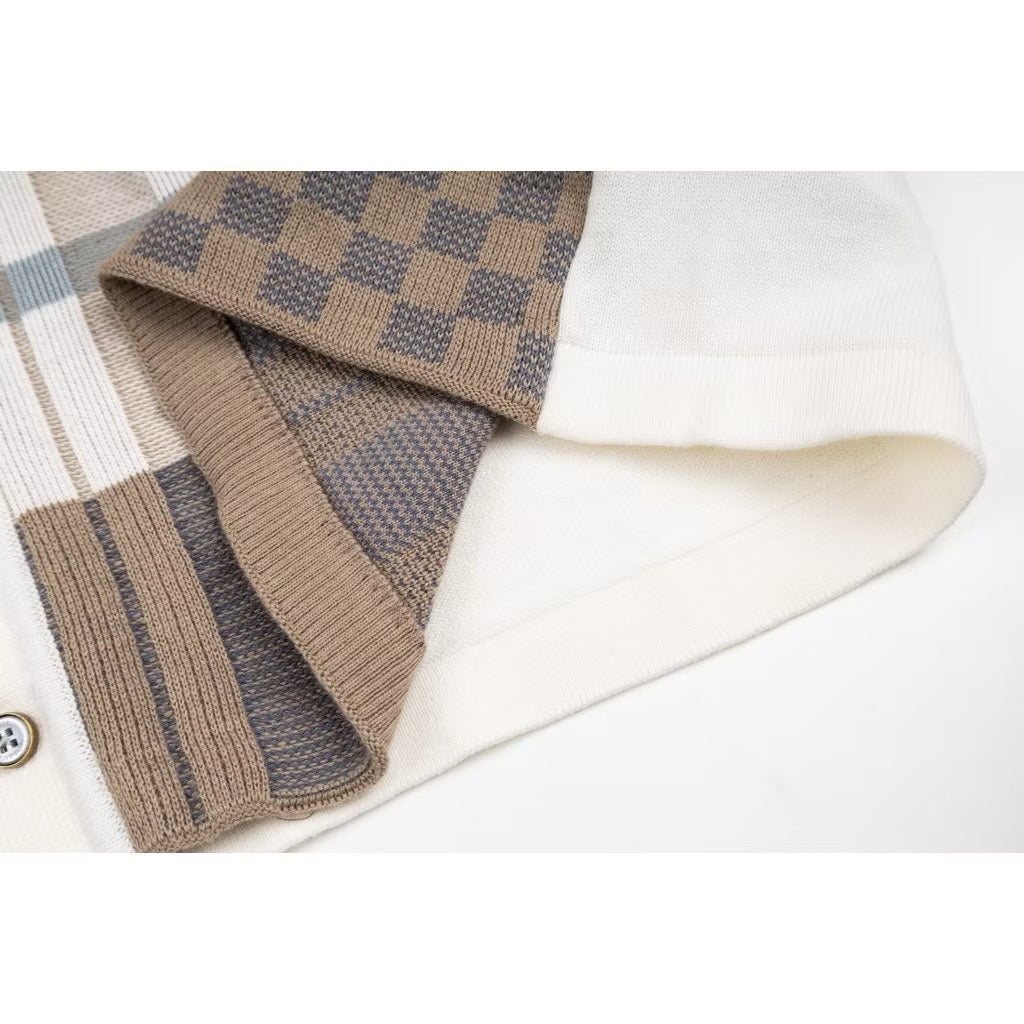 [New] Louis V Jacquard Buttondown Shirt