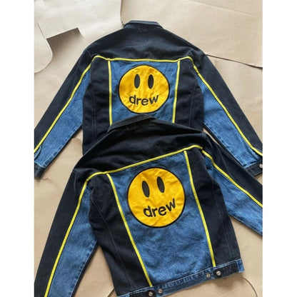 [New] Drew House Mascot Denim Jacket