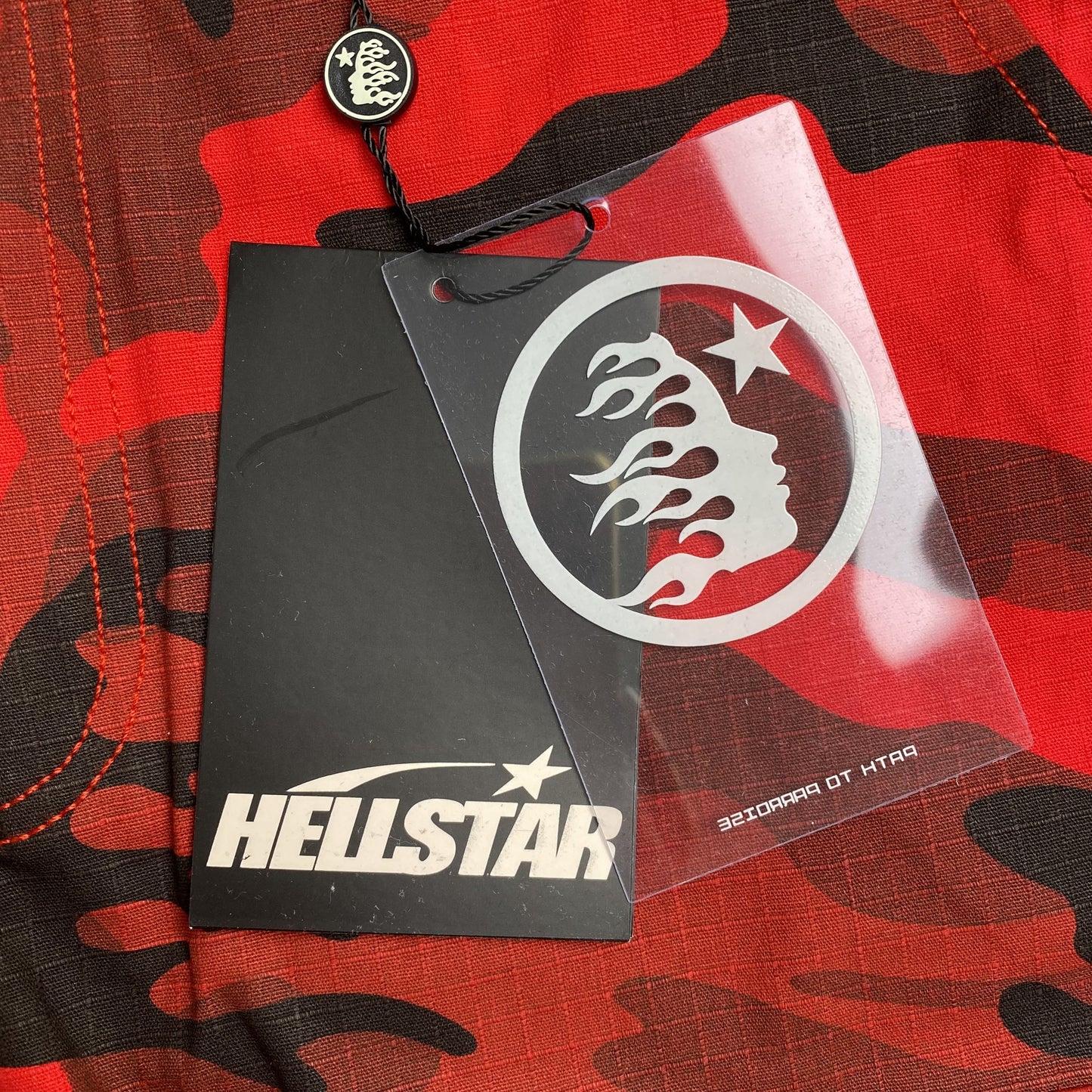 [New] Hellstar Camou Cargo Pants