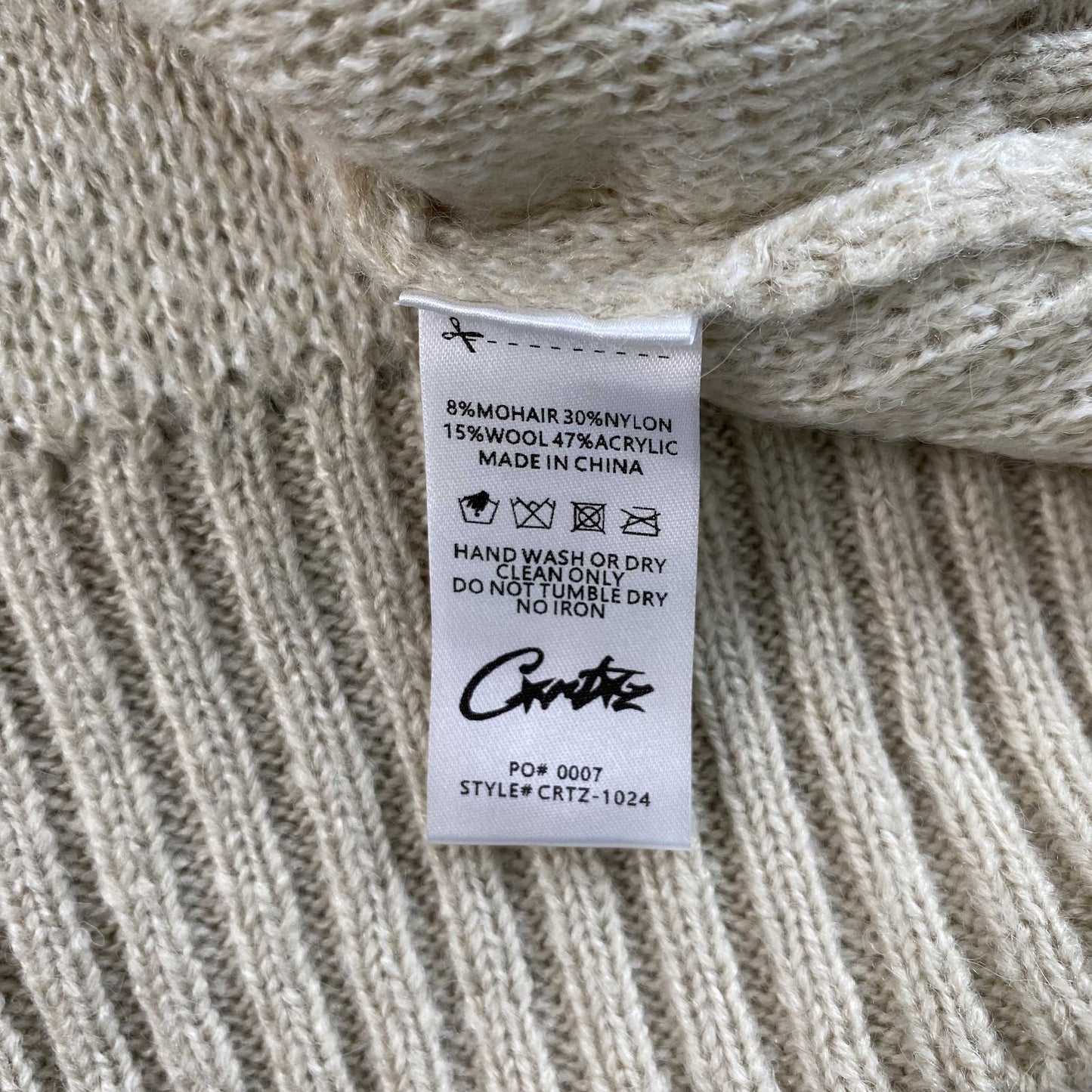 [New] Corteiz Knit Collar Sweater