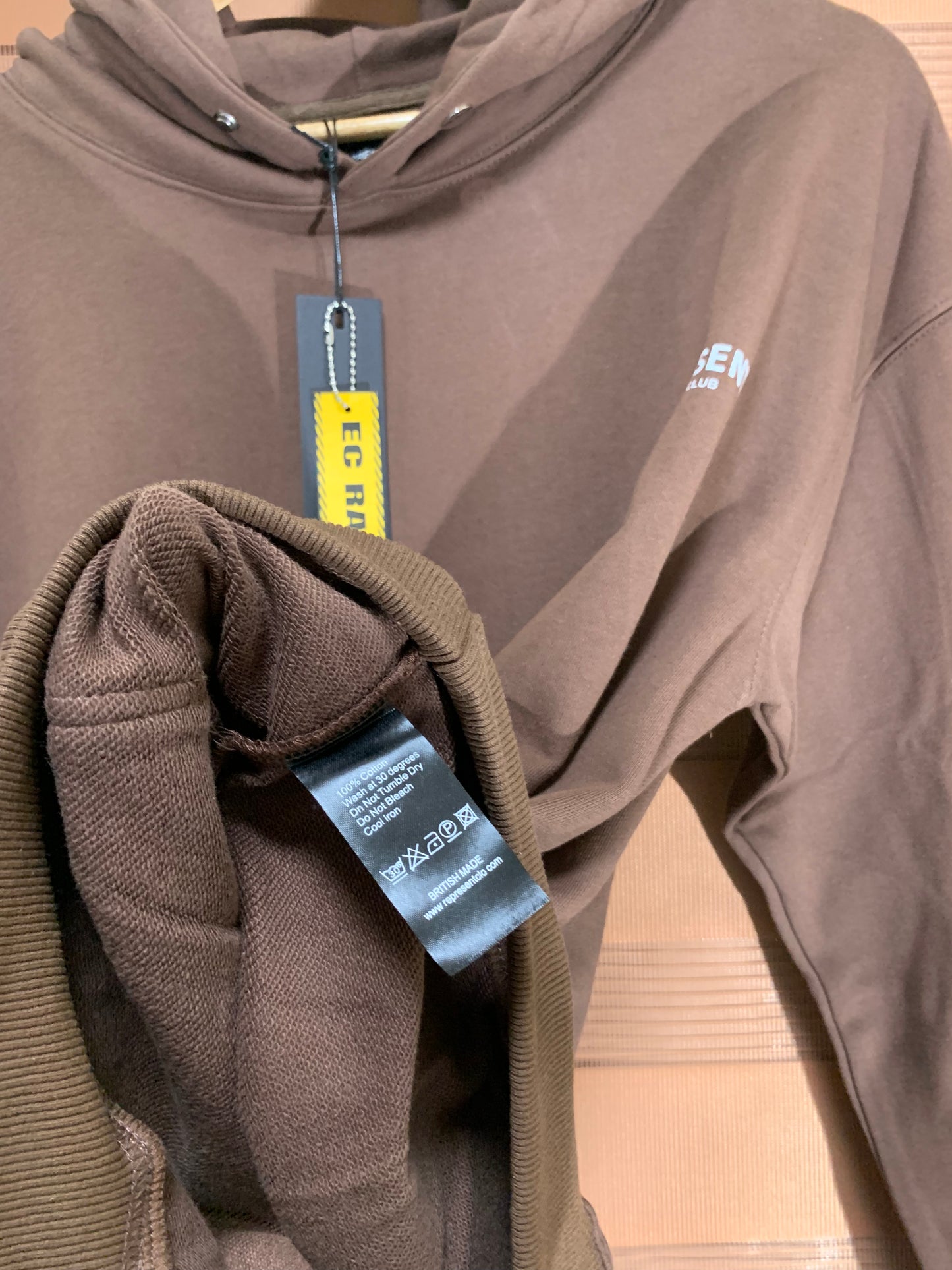 Represent Owners Club Hoodie (Brown)