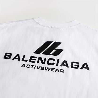 [New] Balenciaga Activewear Logo Tee