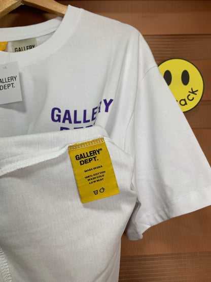 Gallery Dept "Hollywood" Tee (White/Purple)