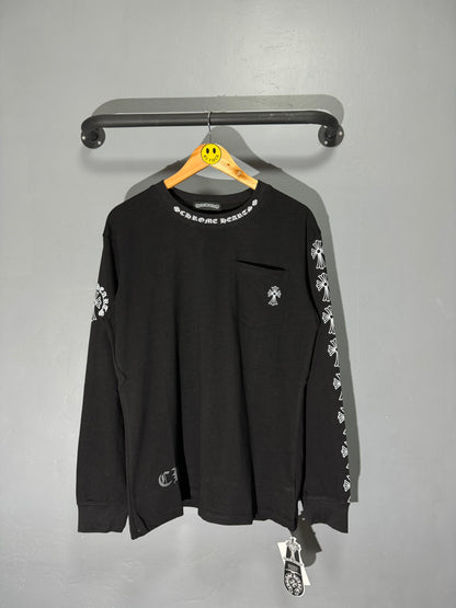 [New] Chrome Hearts Pocket Longsleeve Tee