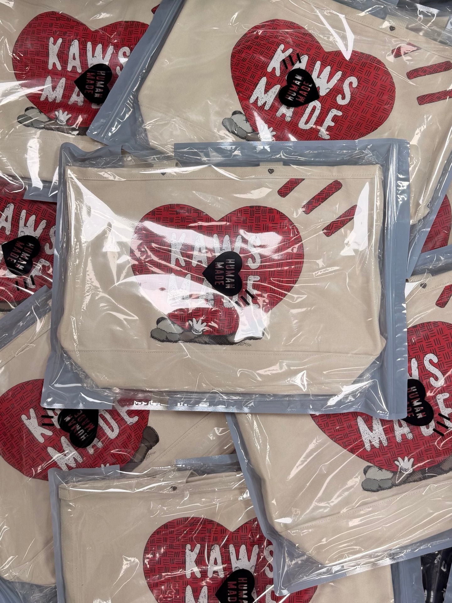 [New] Human Made x Kaws Tote Bag