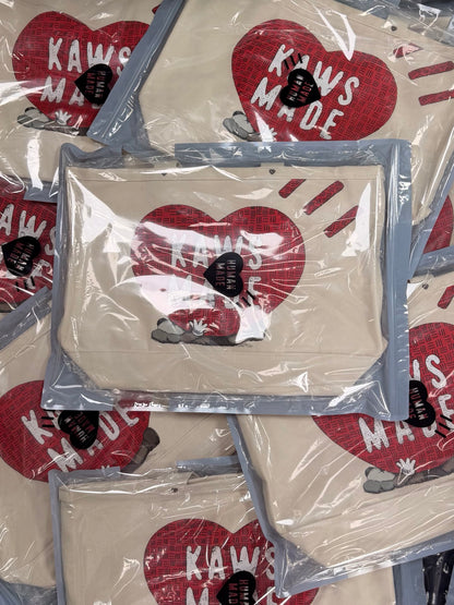 [New] Human Made x Kaws Tote Bag