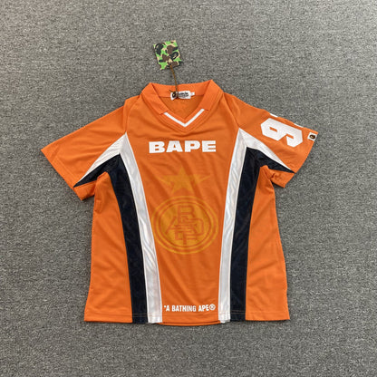[New] Bape Football Jersey Tee