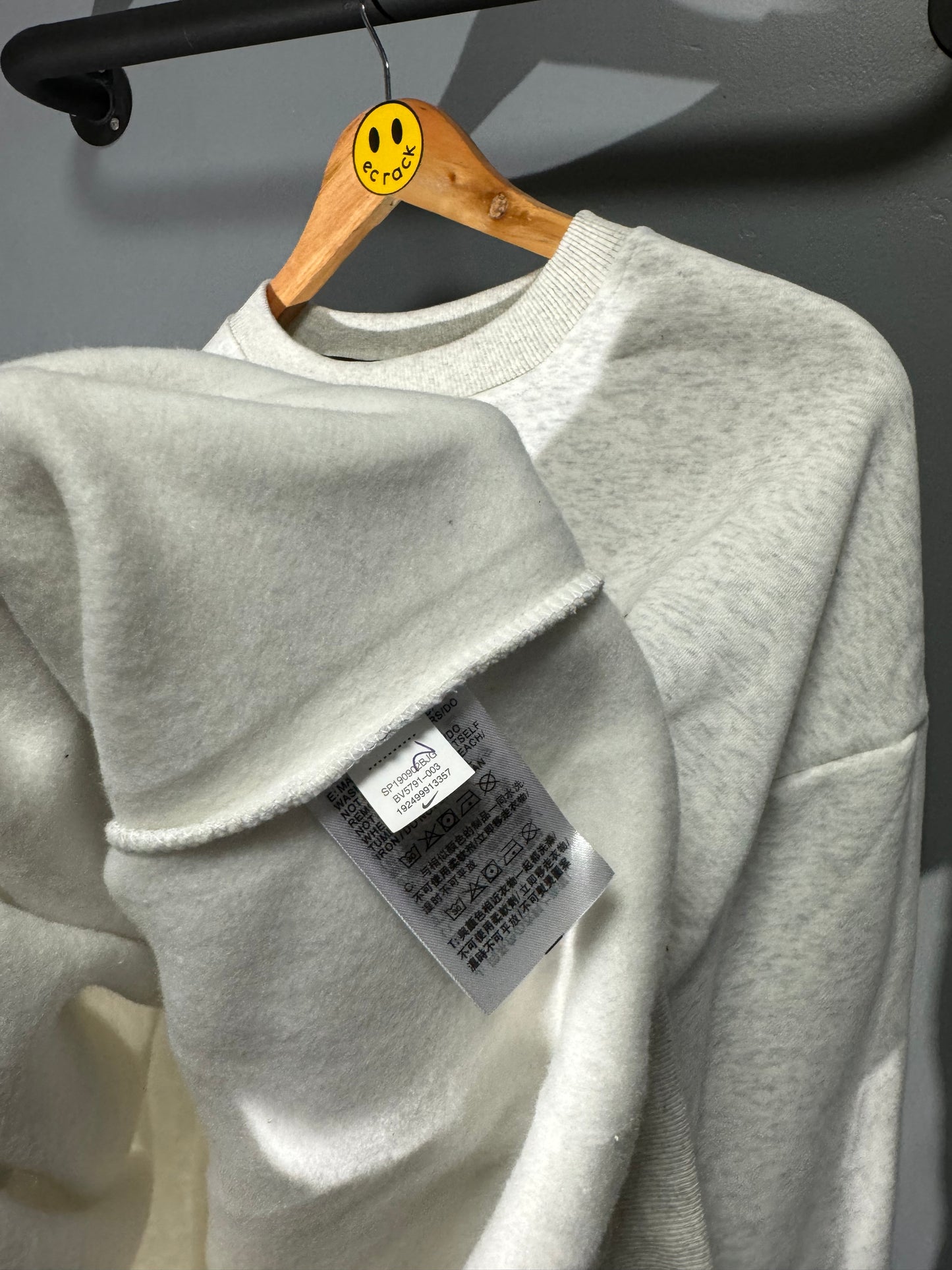 [New] Stussy x NK Sweatshirt (Gray)