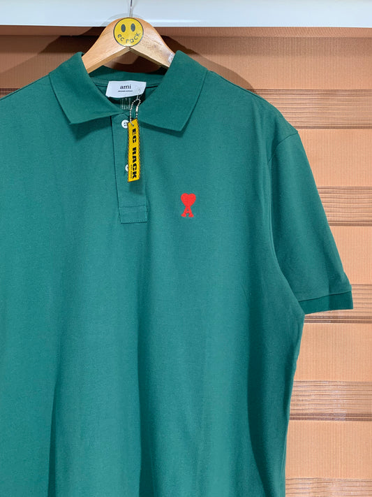 Ami Heart Logo Polo Shirt