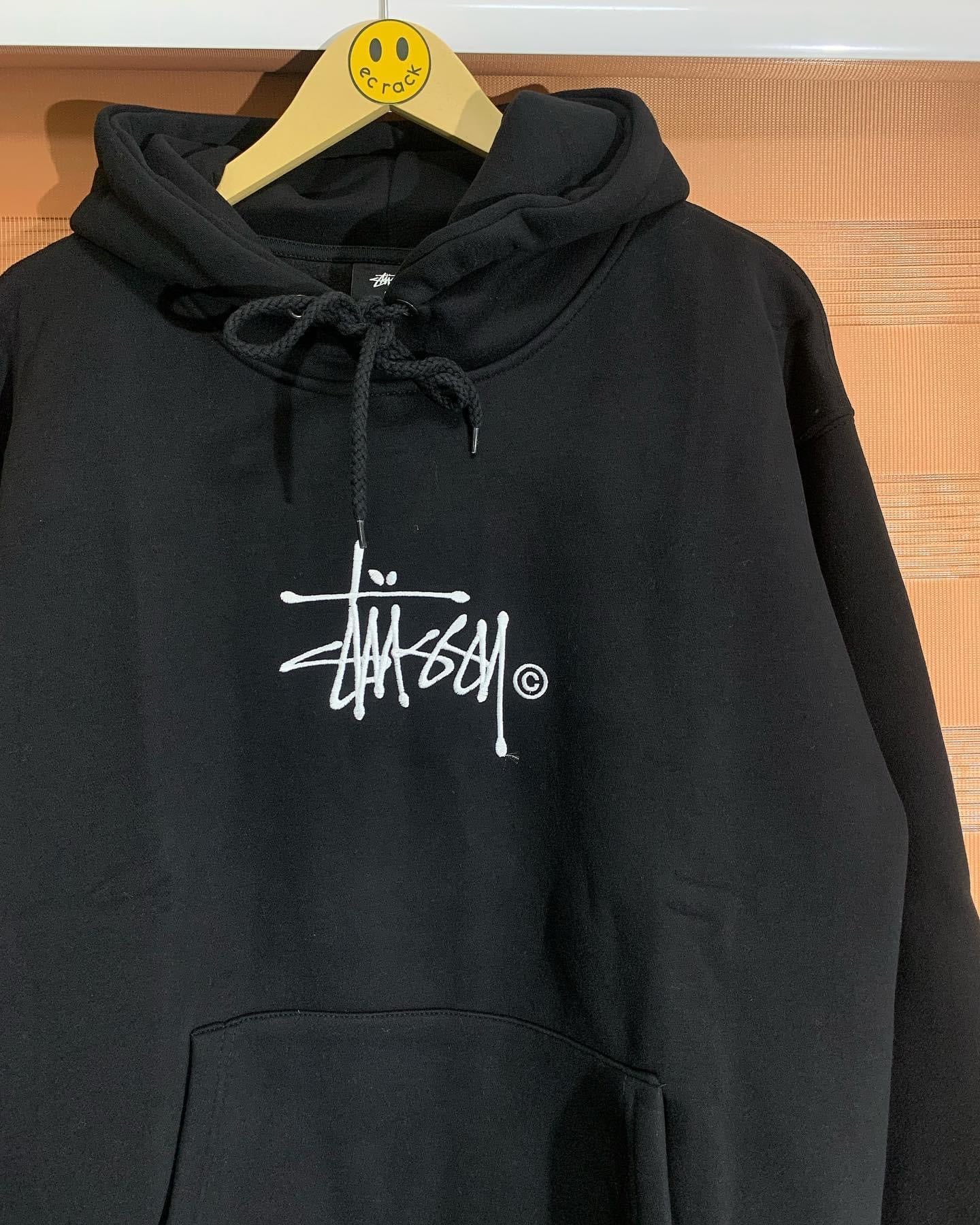 Stus/sy Embroidered Logo Hoodie