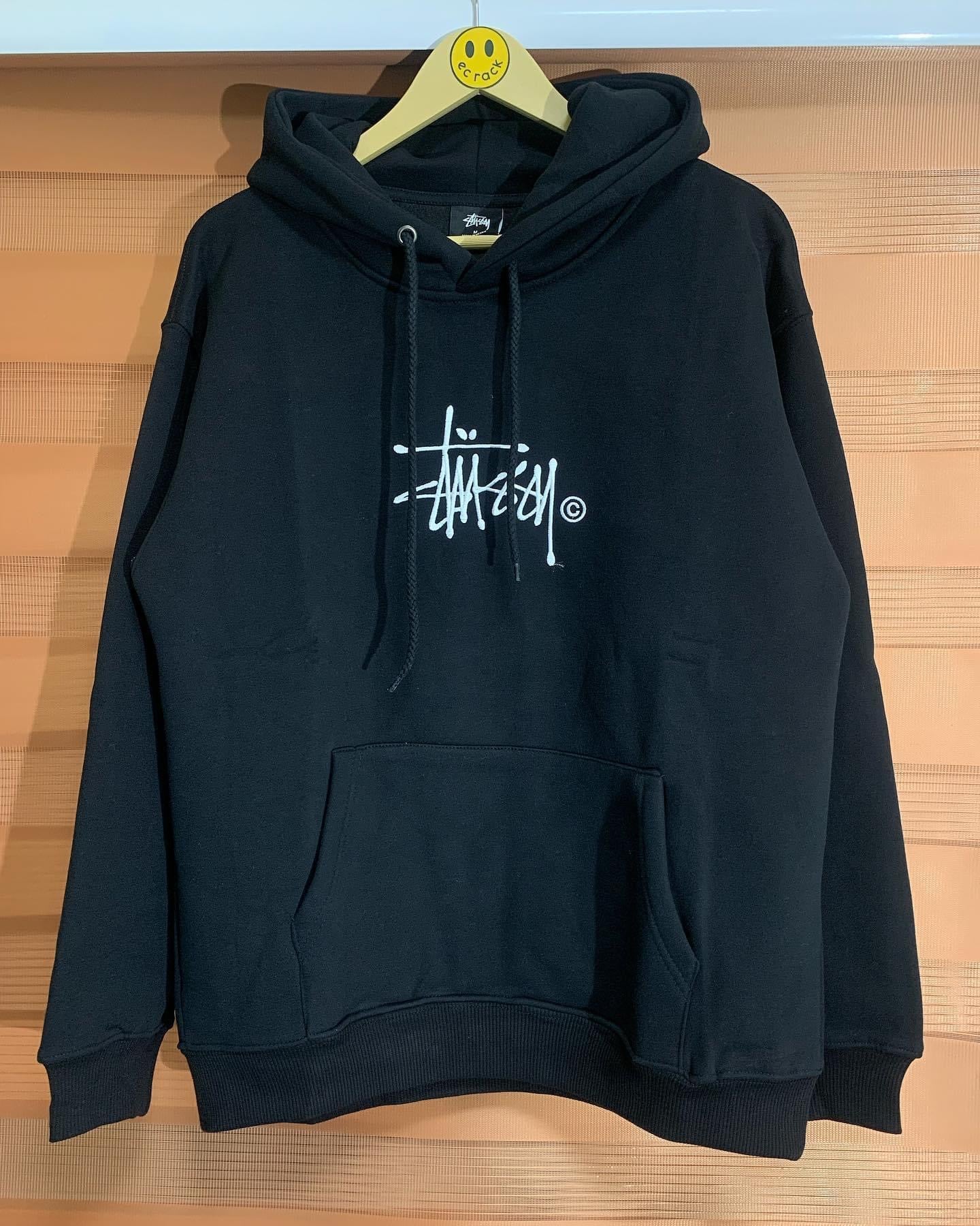 Stus/sy Embroidered Logo Hoodie