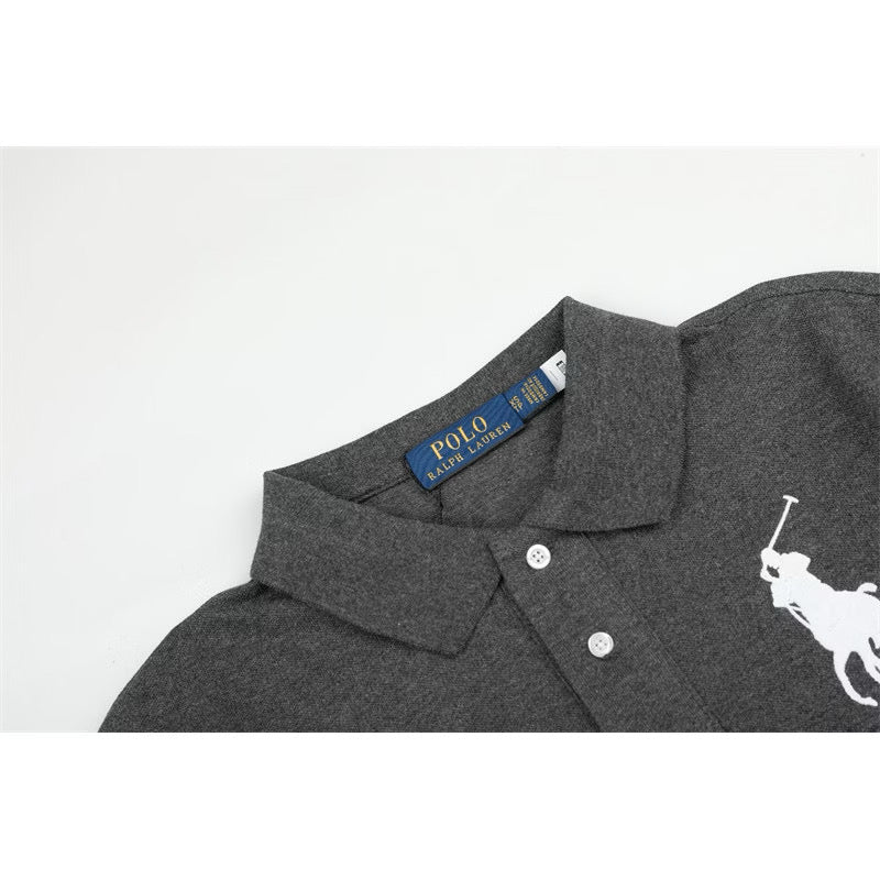[New] Ralph Lauren Big Pony Long Sleeve Polo Shirt