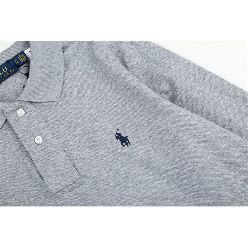[New] Ralph Lauren Small Logo Long Sleeve Polo Shirt