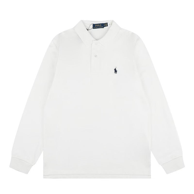 [New] Ralph Lauren Small Logo Long Sleeve Polo Shirt