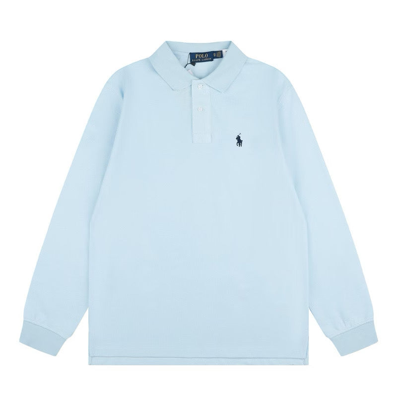 [New] Ralph Lauren Small Logo Long Sleeve Polo Shirt