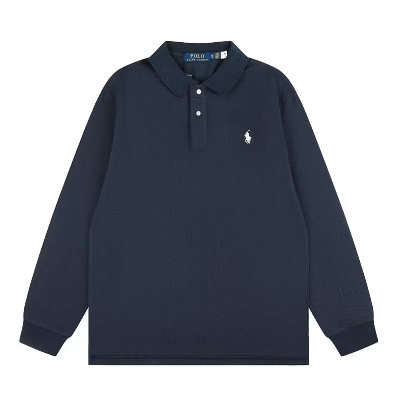 [New] Ralph Lauren Small Logo Long Sleeve Polo Shirt