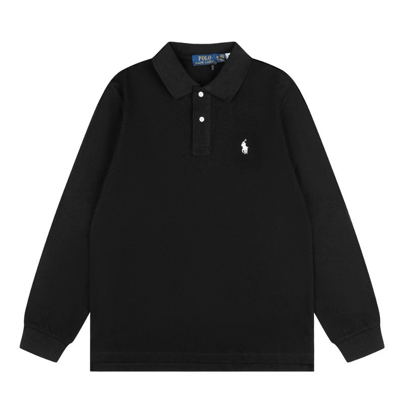 [New] Ralph Lauren Small Logo Long Sleeve Polo Shirt