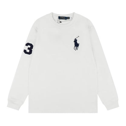 [New] Ralph Lauren Big Pony Long Sleeve Tee