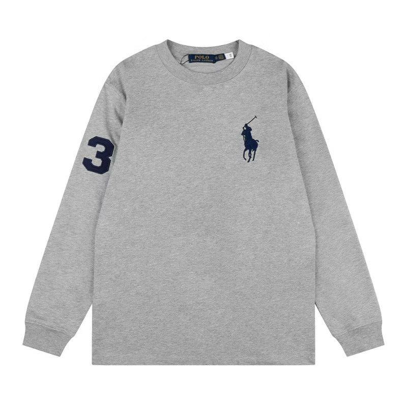 [New] Ralph Lauren Big Pony Long Sleeve Tee