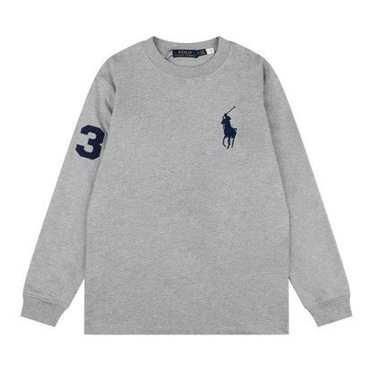 [New] Ralph Lauren Big Pony Long Sleeve Tee