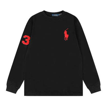 [New] Ralph Lauren Big Pony Long Sleeve Tee