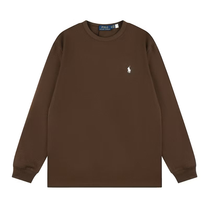 [New] Ralph Lauren Small Pony Long Sleeve Tee
