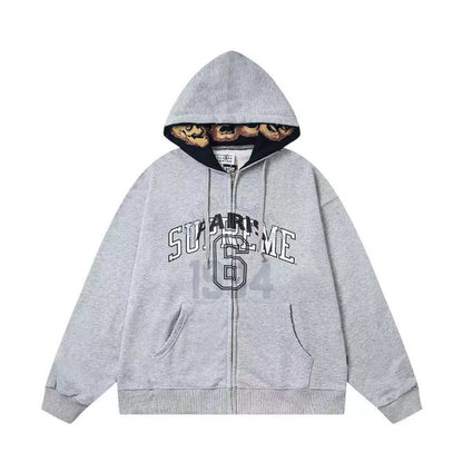 [New] Supreme x Maison Margiela Zip Up Hoodie