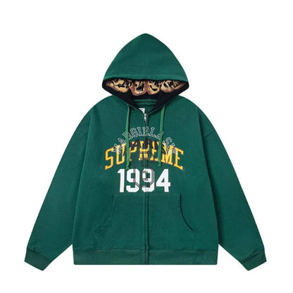 [New] Supreme x Maison Margiela Zip Up Hoodie