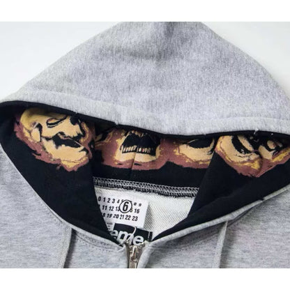 [New] Supreme x Maison Margiela Zip Up Hoodie