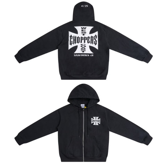 [New] West Coast Choppers Zip Up Hoodie