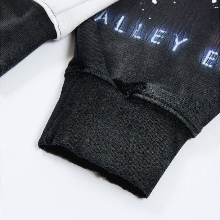 [New] Vale Forever 'Selena' Graphic Zip Up Hoodie